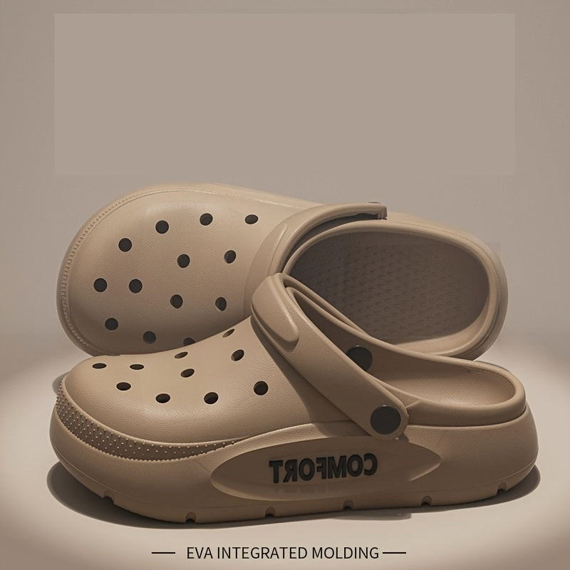 New Style Hole Shoes for Couples, Lightweight And Slip-Resistant for Outdoor Driving, Suitable for Water Activities And Home Use, Summer Sandals for Both Men And Women with a Easy And Unique Design
