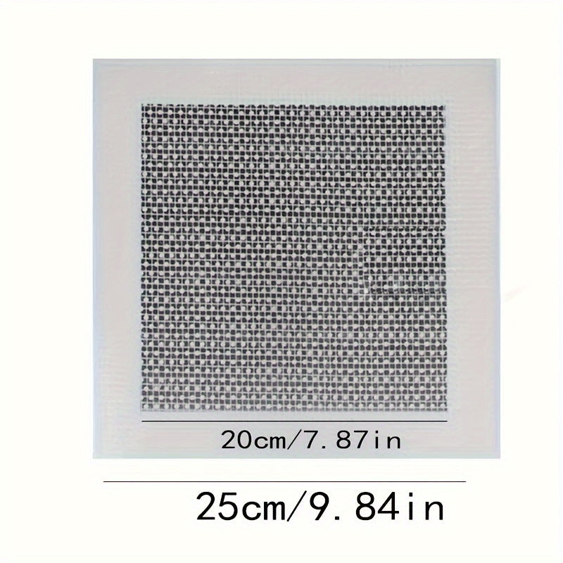 2/4/6/8 Inch Wall Repair Subsidy, Drywall Repair Tool, Self-Adhesive Fibre Mesh Plaster Board Hole for Ceiling and Wall Crack Fixing, Easy Installation