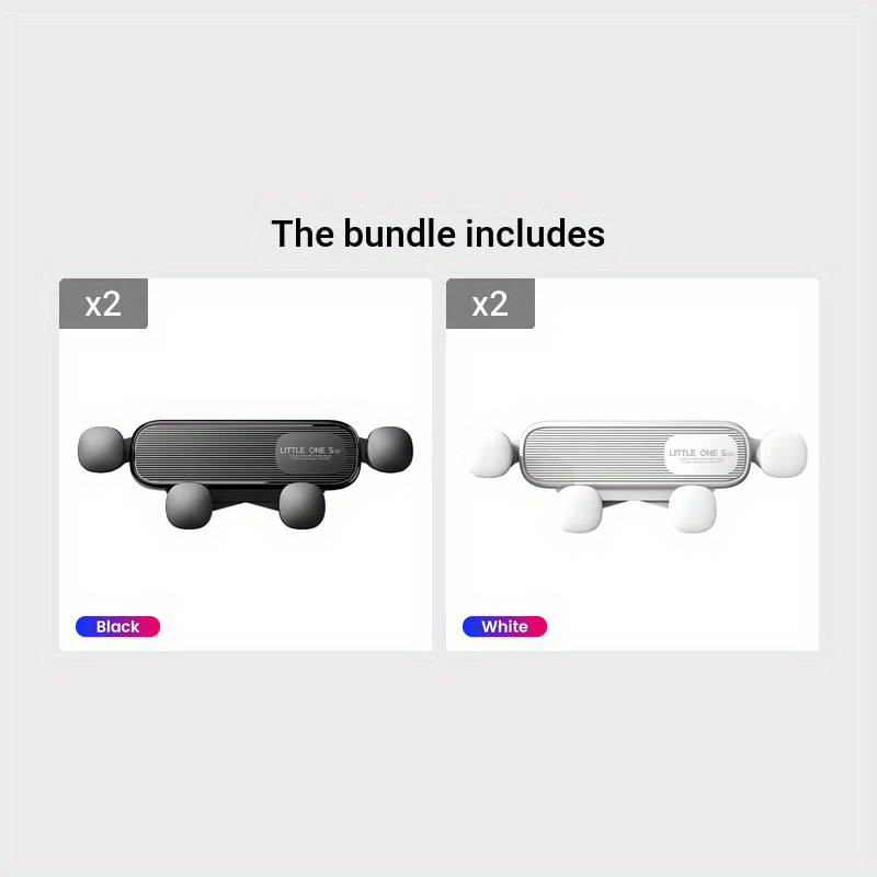 Gravity Car Phone Holder Exhaust Bracket Mobile Phone GPS Support IPhone Huawei Xiaomi Samsung Phone Holder In Car