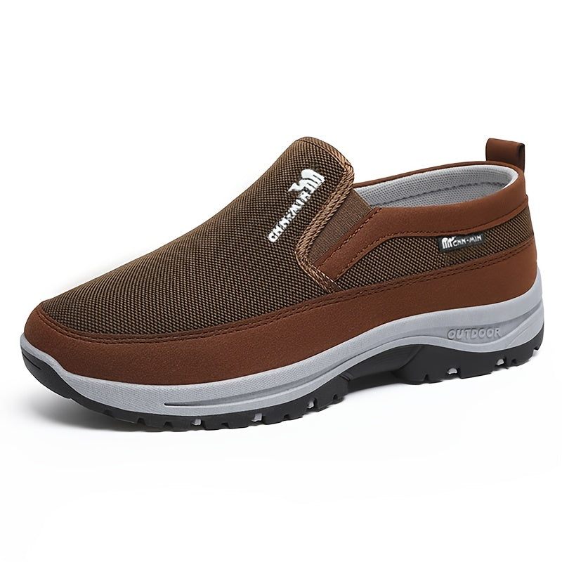 Men'S Solid Color Casual Sports Shoes, New Comfortable And Lightweight Single Shoes Are Good for Everyday Wear