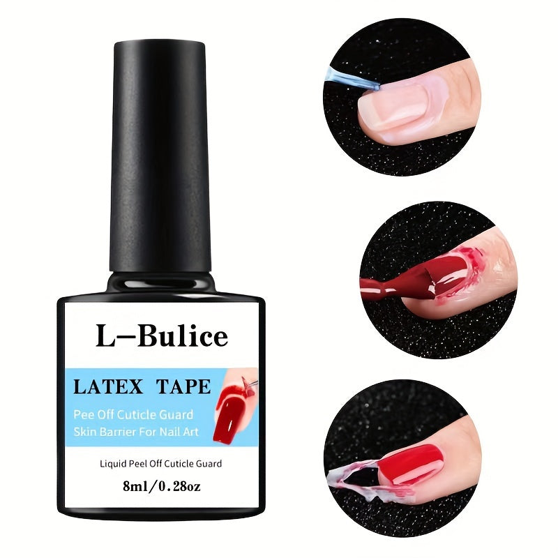 Nail Polish Spill Guard/Peelable Protective Product for Skincare Around The Nail Edges/Prevent Overflow During Nail Art