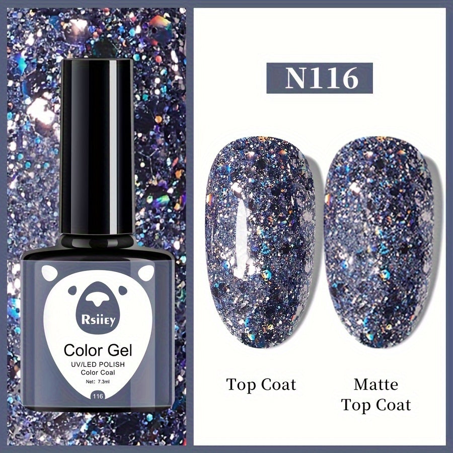 Plastic Bottle with 36 Colors - New Autumn And Winter Collection of Colorful Gel Nail Polish for LED, Popular And Durable Salon-Quality Nail Art