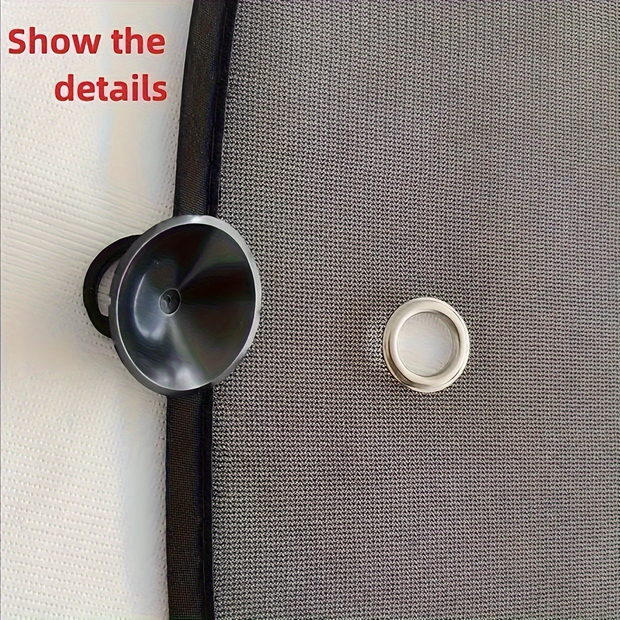 Two Car Suction Cup Sunshades, Side Window Sunshades for Car Windows to Block Sunlight And Heat.