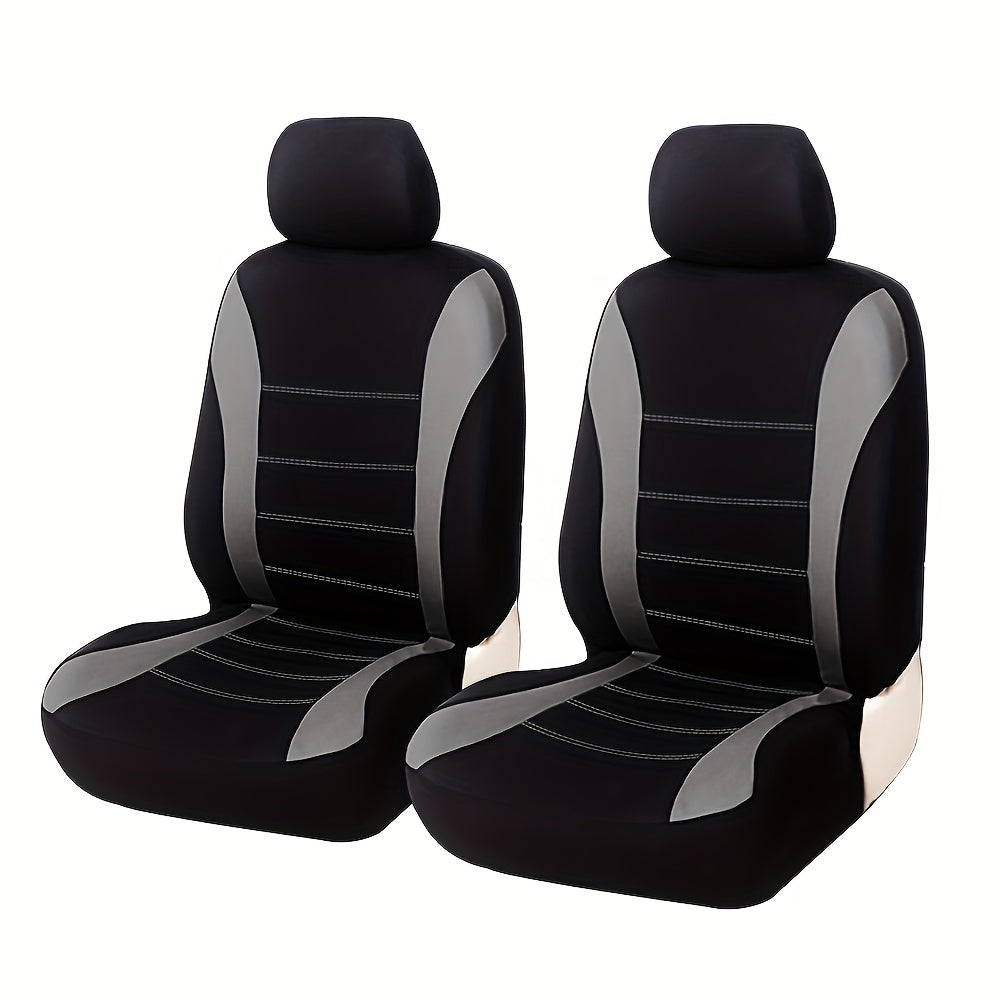 Two Universal Front Seat Covers for