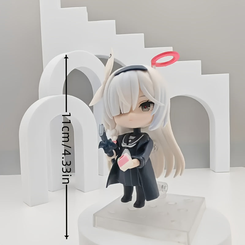 Cute Anime Figure with Stand Pose, Cartoon Doll Suitable for Bookshelf Desktop Organizer Decoration, Ideal Holiday Gift Choice for Family and Friends