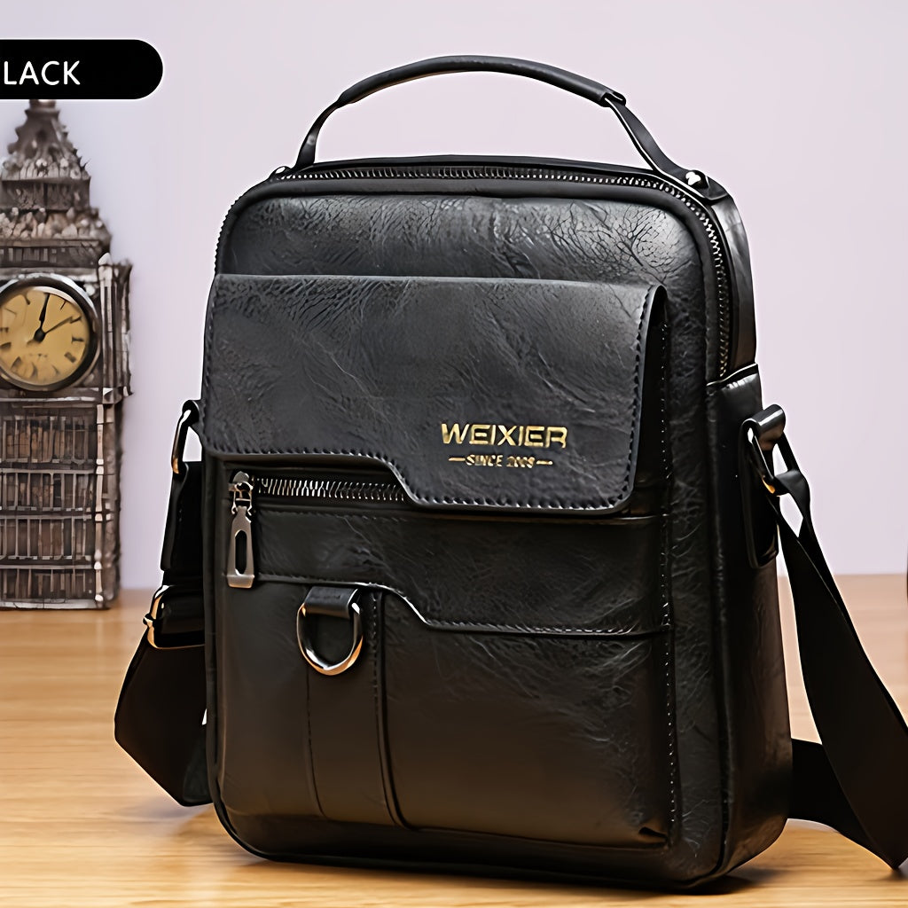 Men'S Vintage Shoulder Bags for Business And Crossbody Use