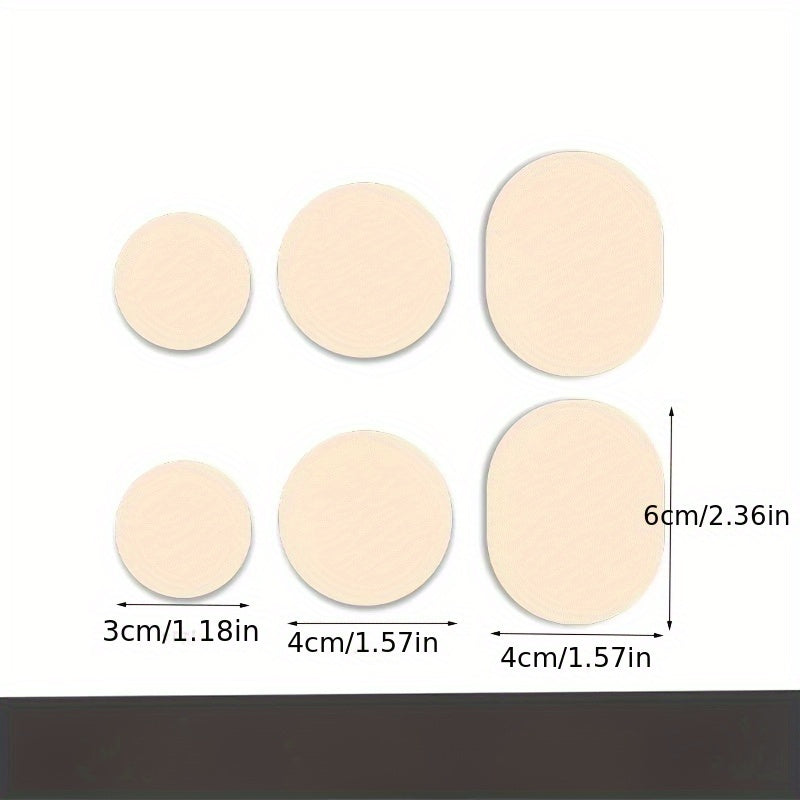 A Set of 6 Self-adhesive Shoe Patches for Repairing Side Damage, Mending Holes in Shoe Linings, and Applying to Worn Areas on Sneaker Heels. Durable, Scratch-resistant, and Wear-resistant, They Repair Tears and Abrasions