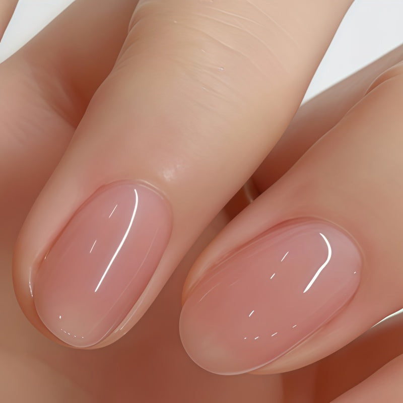 Natural Pink Nail Hardener - 10ML, Air Dries Naturally, Decorative Manicure, Multifunctional for Christmas Nails, Designed for Nail Technicians, Nail Polish, Nail Strengthener, Natural Transparent Pink, Long-Lasting Shine, Enhances Nail Hardness