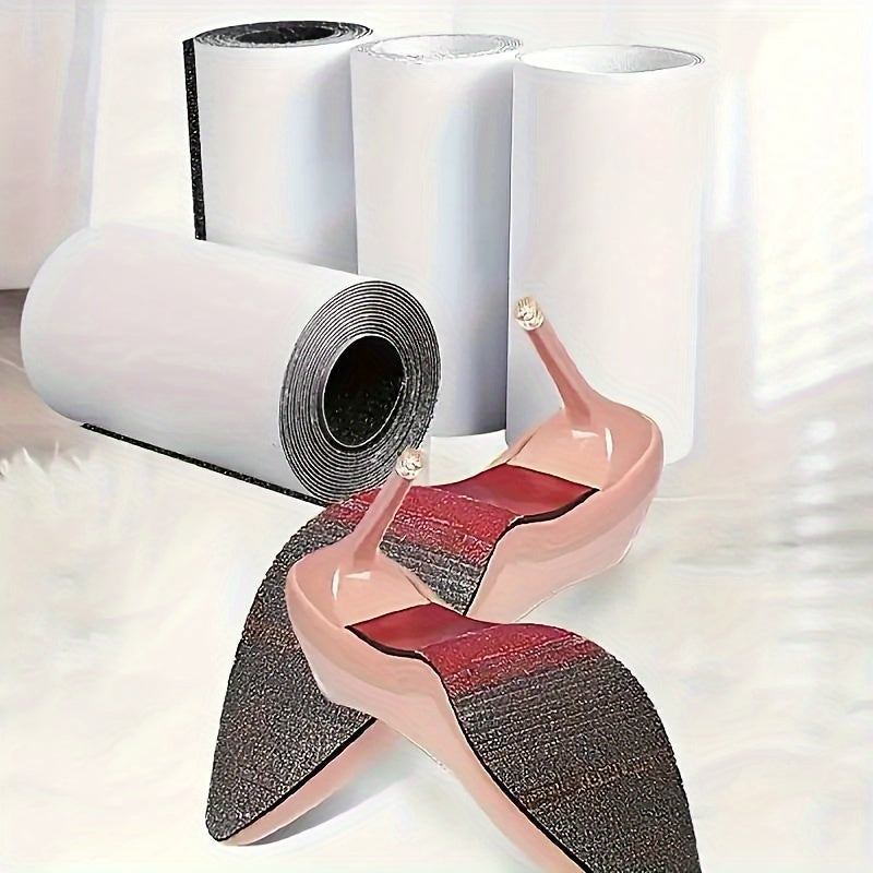 1 Roll of High Heel Sole Anti-Slip Pads, Noise-Reducing And Sole Protection Stickers, Wear-Resistant Self-Adhesive Anti-Slip Stickers, Extended Anti-Slip Stickers