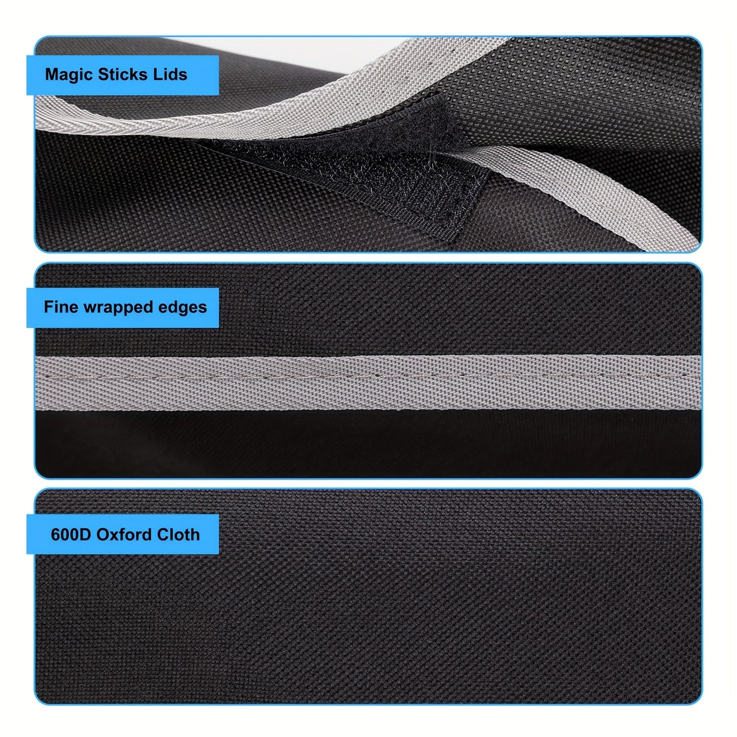 Large Capacity Storage Bag for Car Seats Made of 600D Oxford Cloth with Multiple Pockets