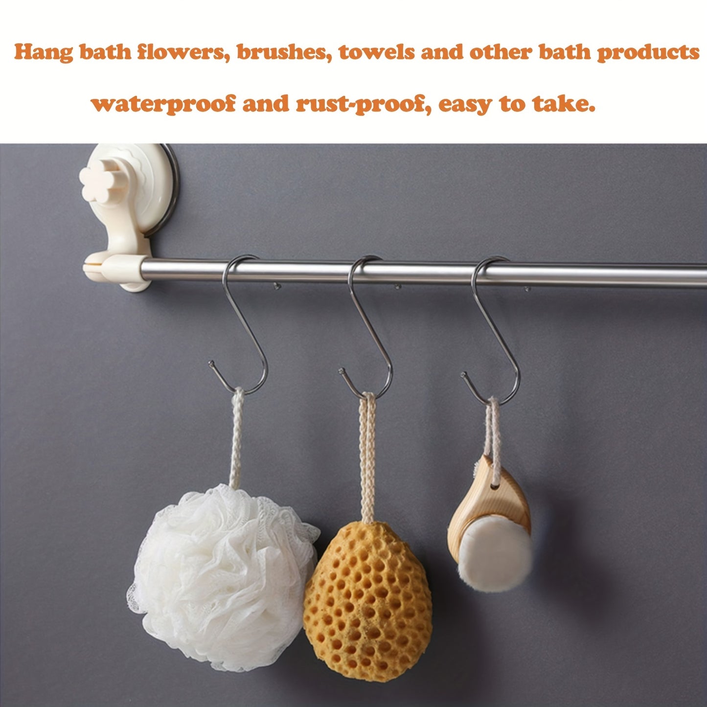 10pcs Extra Large S-shaped Hook, Heavy Stainless Steel Hook - Kitchen Hook Household S-shaped Metal Steel Pipe S-hook Has Many Uses, Which Is Very Suitable for Clothing, Kitchen Utensils, Tableware, Plants, Towels, Garden Tool
