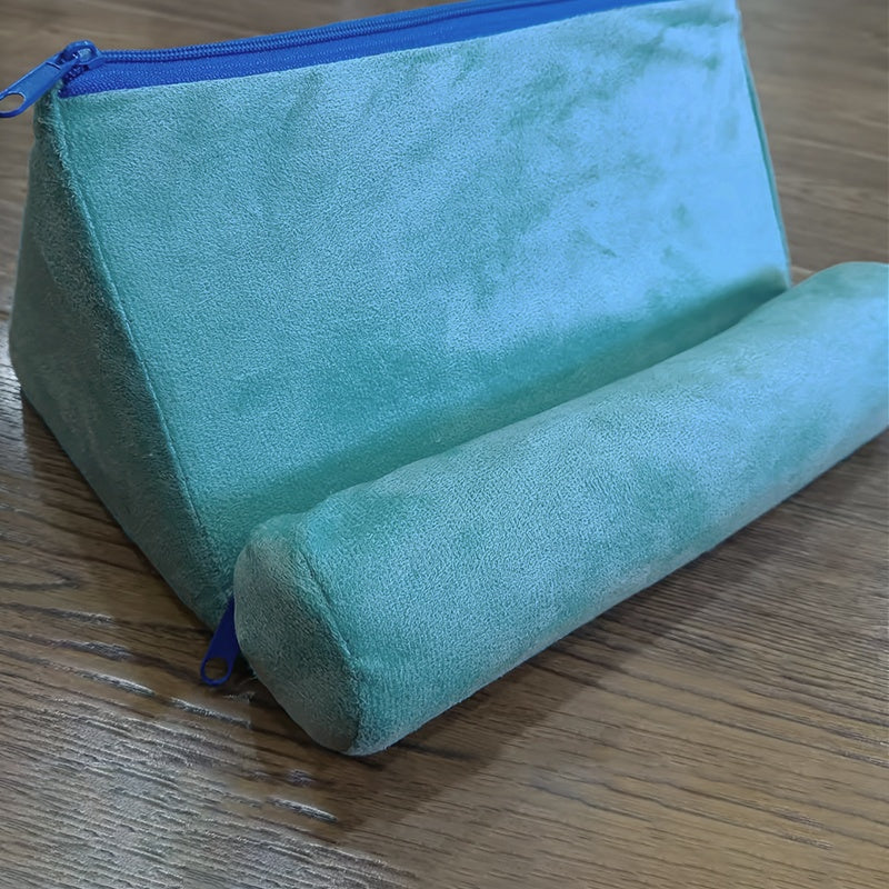 One Tablet Holder Designed for Use in Bed, Featuring a G-Shaped Pillow Stand Ideal for Browsing Or Watching. This Versatile Pillow Holder Can Accommodate E-Readers And Serves As a Universal Phone Stand for Use on The Couch Or in The Car