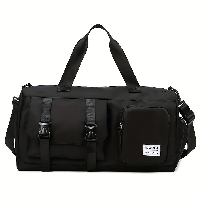 Women's Crossbody Bag, Outdoor Sports Fitness Bag, Weekend Luggage Bag, Yoga Bag, Multi-Pocket Short Trip Handbag
