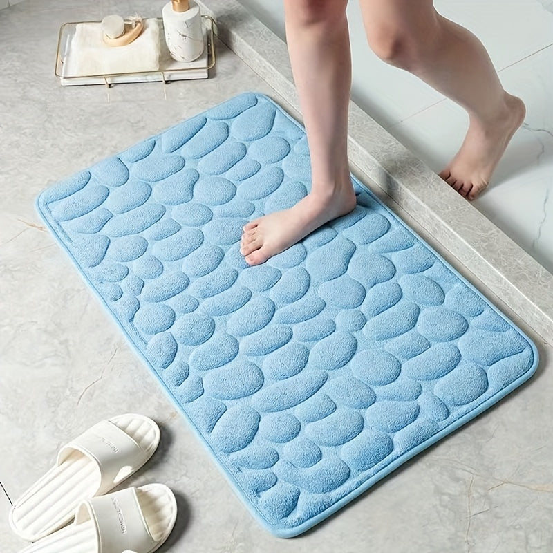 Easy Bathroom Door Mat, Non-Slip Floor Mat for The Bathroom, Absorbent Foot Mat, Soft And Comfortable Mat for The Entrance