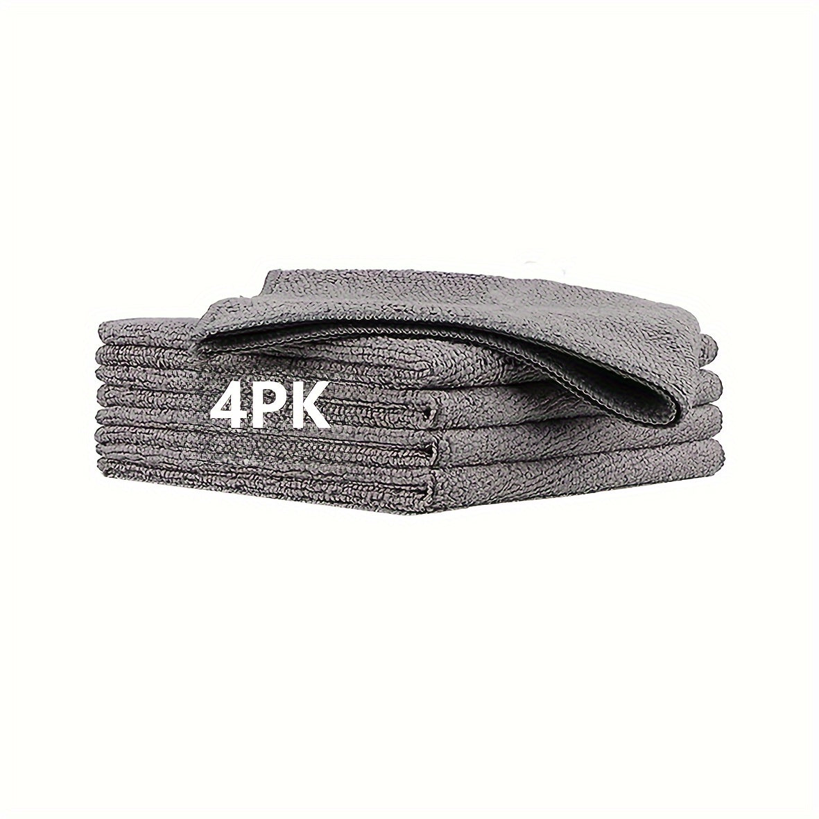 4/10/20/50 Pack Microfiber Cleaning Cloth, Bulk Microfiber Towel for Home, Reusable and Lint Free Cloth Towels for Car