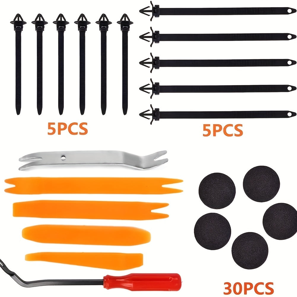 680pcs/725pcs /New model 725 Auto Fastener Clips Car Body Push Retainer Pin Rivet Bumper Door Trim Panel Retainer Fastener Kit Auto Removal Tool