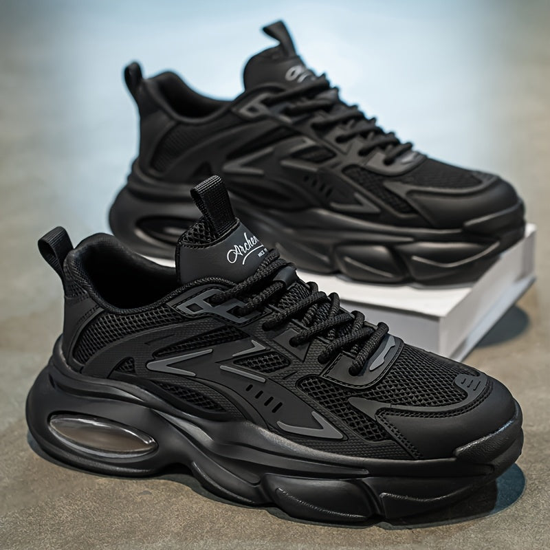 Lightweight And Comfortable Hiking Shoes with Strong Grip. Versatile Men'S Lightweight Breathable Sports Shoes - Low-Top Lace-Up Fitness Shoes, White Casual Walking Shoes Suitable for Jogging, Training