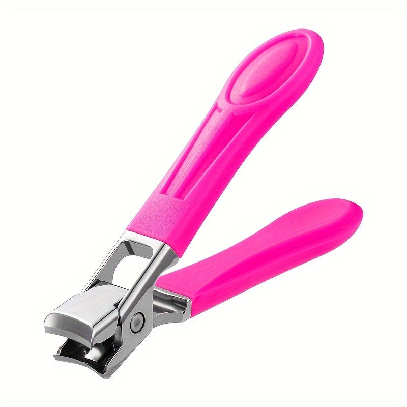 Heavy-Duty Professional Nail Clipper for Thick Toenails | Large Opening, Splash-Proof Design, Ultra-Sharp Blades, Ergonomic Grip - Ideal for Growing Toenails, Home or Salon Use - Durable Structure, Salon-Quality Tool, Modern Scissor Design