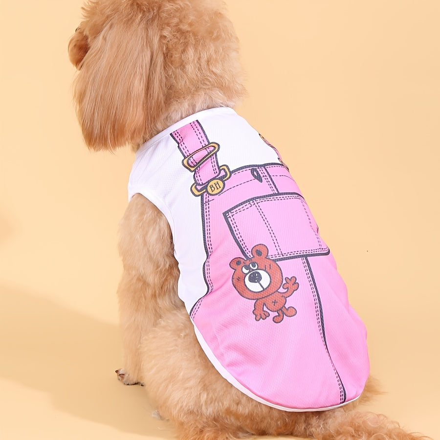Cute Soft Dog Clothes For Small Dogs Summer Dog Clothing Coat Vest Puppy Clothes Pet Dog Coat