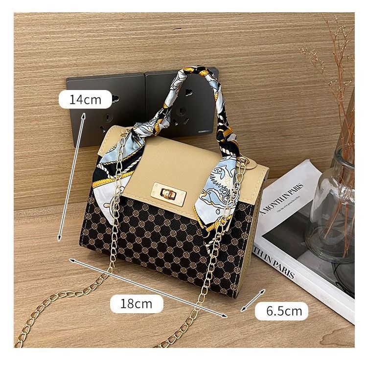 Hermes French new Kelly bag casual chain bag fashion versatile handbag trendy shoulder bag women's messenger bag bag bag