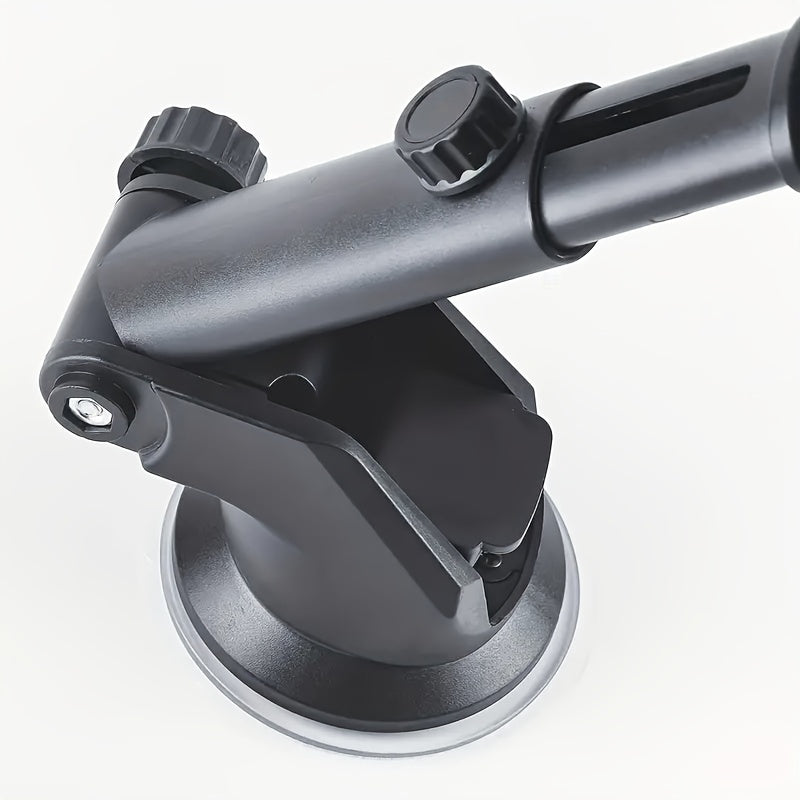 A Multifunctional Car Phone Holder with a Suction Cup for Navigation, Designed to Be Attached Inside The Vehicle