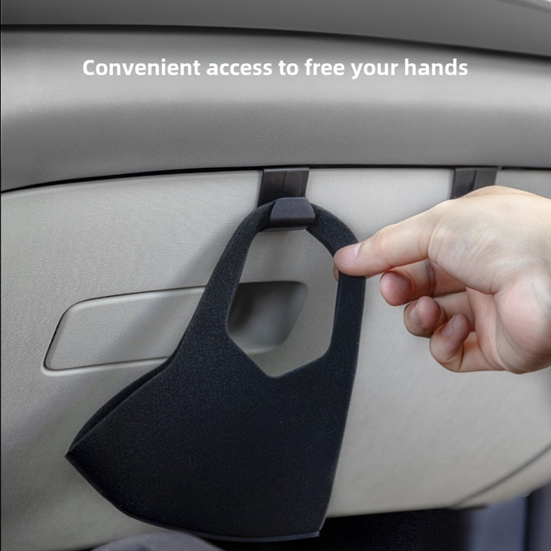 Car Small Car Hook Car Co-Pilot Glove Box Storage Artifact Hook Interior Decoration Supplies Universal
