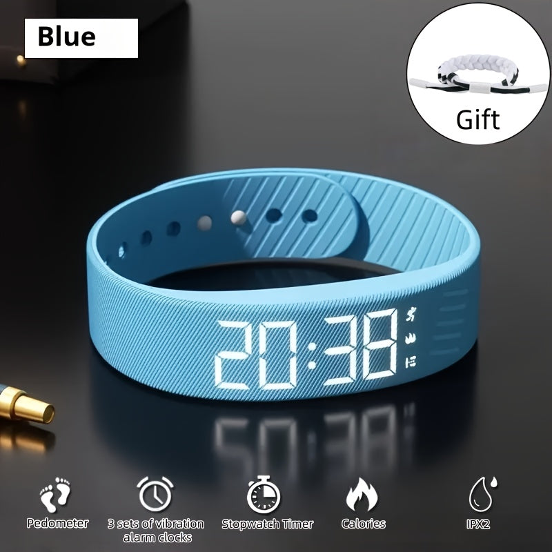 2025 New Multi-Functional Minimalist and Stylish Unisex Digital Watch with Alarm, Pedometer, Stopwatch, Luminous Display. A Fashionable Sports Multi-Function Wristwatch for Students, Comfortable to Wear Without Feeling. Perfect Holiday Gift for Any