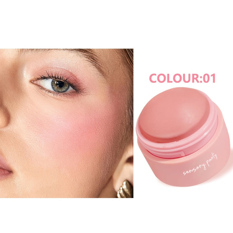 6 Color Blush Ball Peach Pink Blush Matte Mist Instant Makeup for Any Crowd to Enhance the Complexion and Make the Skin Look Flawless
