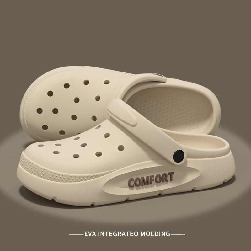 New Style Hole Shoes for Couples, Lightweight And Slip-Resistant for Outdoor Driving, Suitable for Water Activities And Home Use, Summer Sandals for Both Men And Women with a Easy And Unique Design