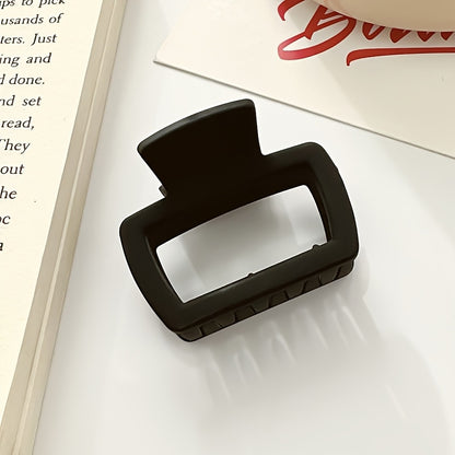 [4pcs Elegant Hair Clip] 1/4pcs Elegant Matte Square Hair Clip Set | Versatile Stylish Shark Clip for Women & Ponytail & Updo | Perfect for everyday styling and makeup