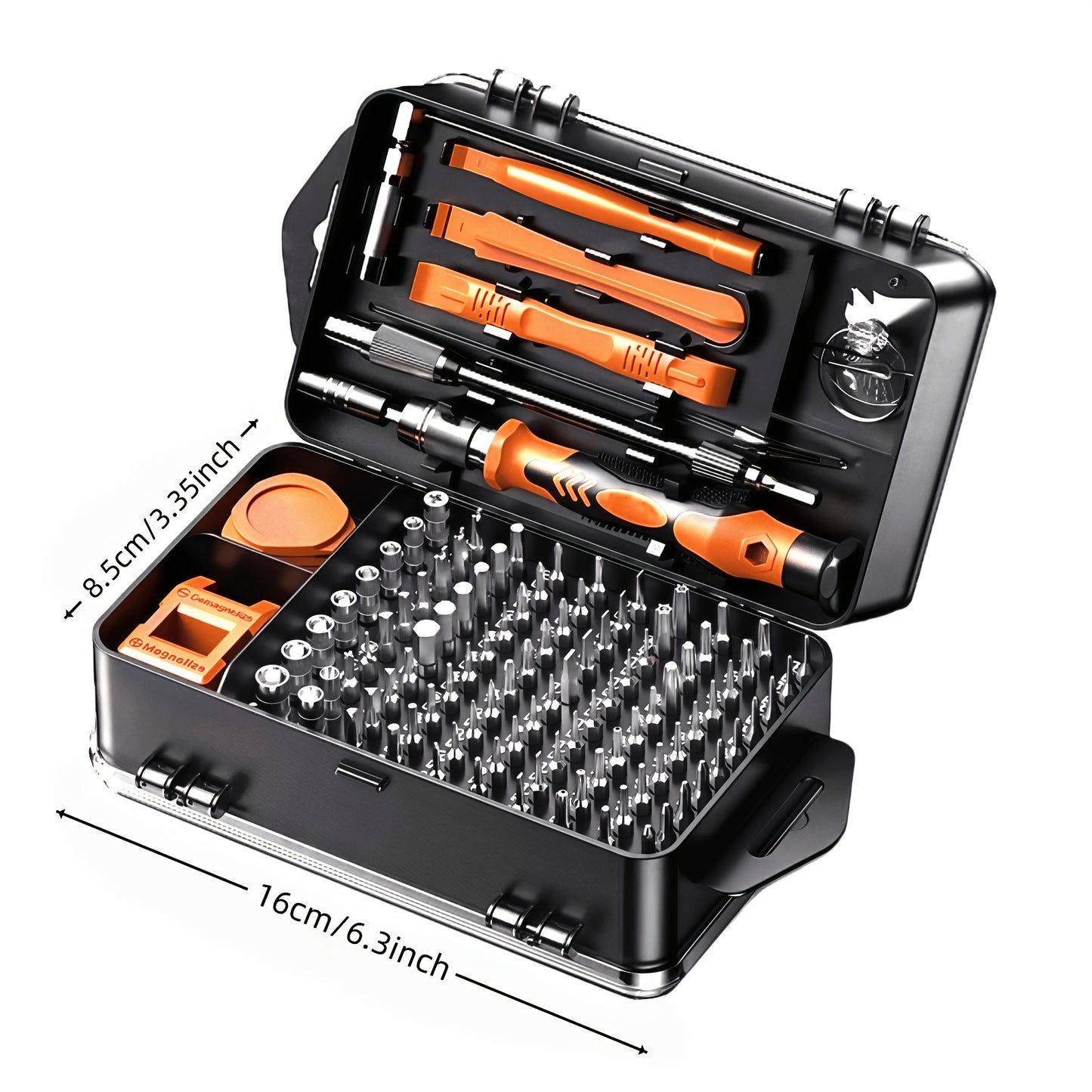 117in 1 Precision Screwdriver Set/Tool Gifts for Men/Mini Repair Tool Kit with Torx Triwing Bits/Repair for Computer, Macbook, Laptop, Glasses/Screwdriver Bits Are Made of High-quality, Which Is Wear-resistant and Has High Hardness