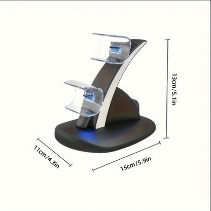 Controller Charging Stand for PS5, Dual Charging Dock Station Charging P-5 Charger Dock for Playstation 5