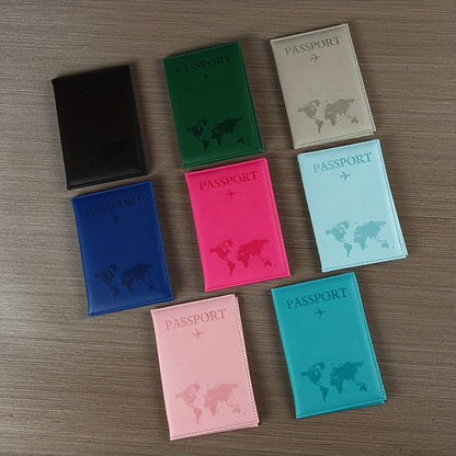 [PU Passport Holder] Minimalist Passport Holder | Convenient PU Passport Protection Case In, Sweet Style
