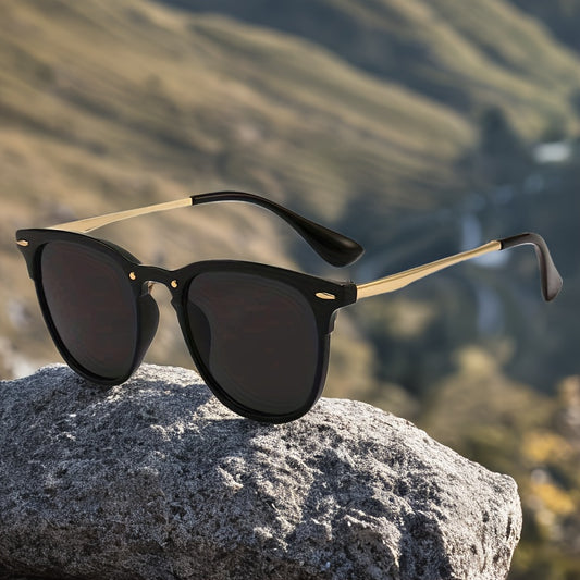 New Stylish Small Frame Round Semi-Metal Glasses for Men And Women, Trendy on Instagram