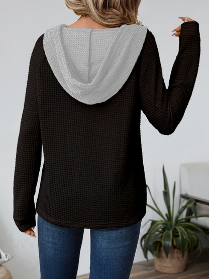 Hooded Sweatshirt, Casual Long-Sleeve Dress, Women'S Clothing