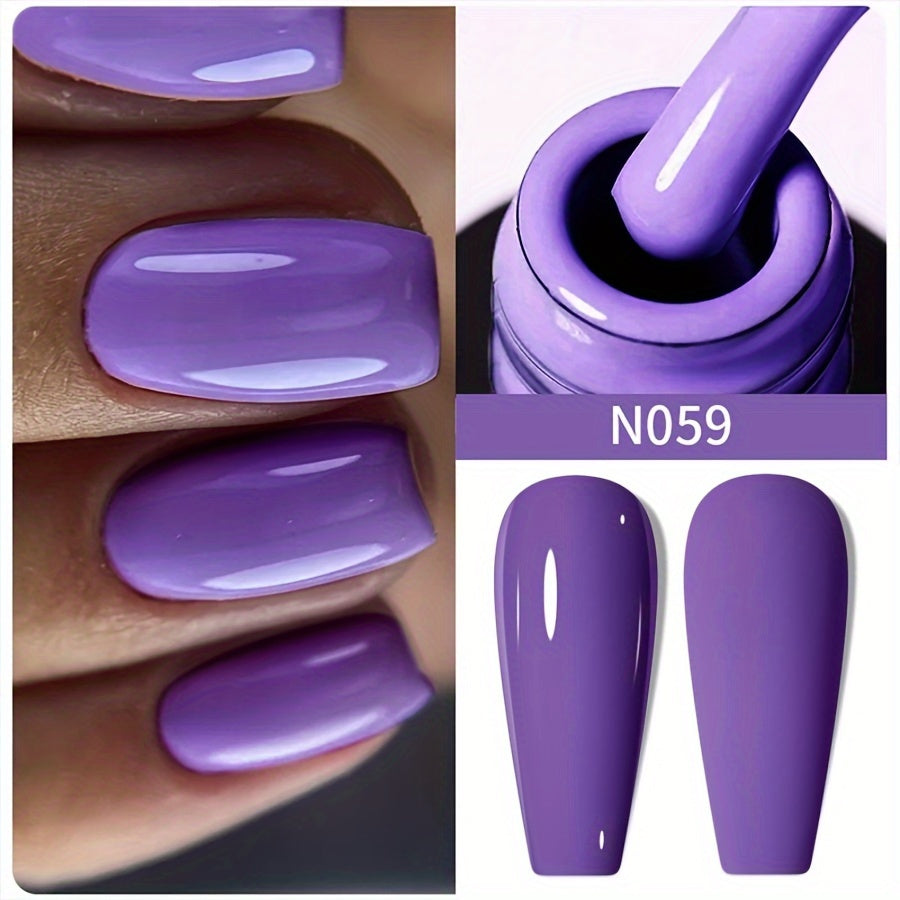 Plastic Bottle with 36 Colors - New Autumn And Winter Collection of Colorful Gel Nail Polish for LED, Popular And Durable Salon-Quality Nail Art