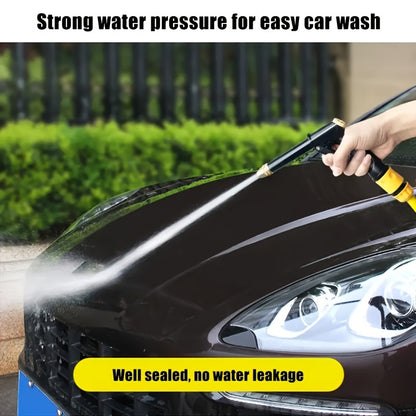 1pc of Portable High-Pressure Water Hose Nozzle Spray, Adjustable for Garden Use, Suitable for Washing And Cleaning Pets, Without Battery