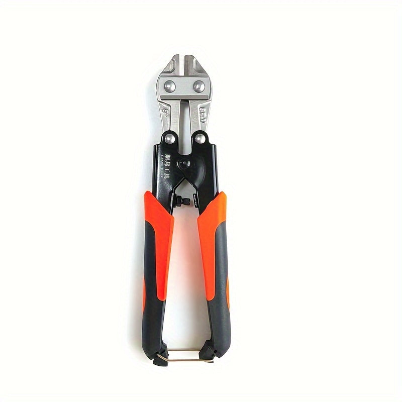An 8-Inch Multifunctional Wire Cutter Designed for Cutting Steel Wires And Iron Chains, Suitable for Tasks Like Dismantling Fences, Construction Work, And Home Renovations