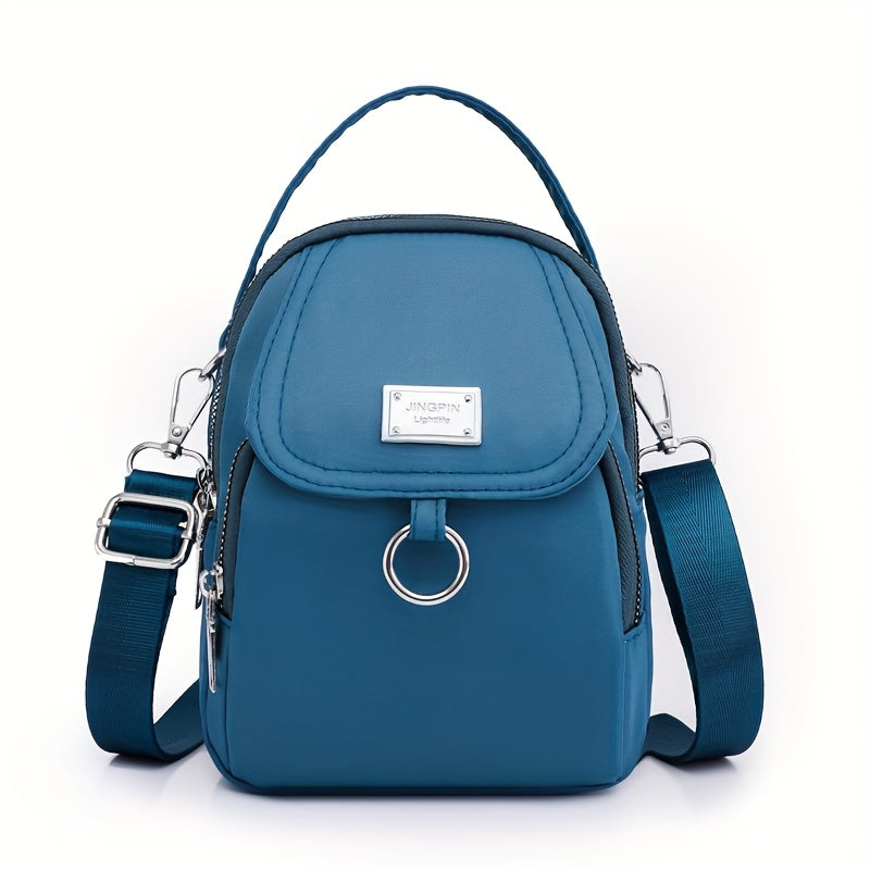 Multi-color Nylon Women's lightweight crossbody bag, casual MINI handbag, fashionable shoulder bag, phone bag, suitable for commuting, shopping, travel