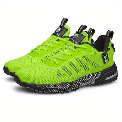 CLOHOO Special Edition Knit Upper Thick-Sole Secondary Foam Outsole Breathable Wear-Resistant Sports Casual Shoes