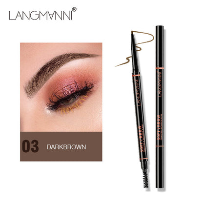 Smooth Long-Lasting Ultra-Fine Wild Eyebrow Pencil - Easy to Apply