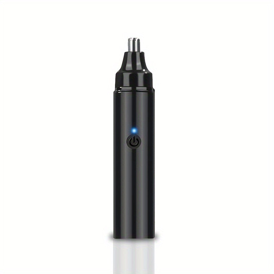 [Rechargeable Hair Trimmer] Rechargeable Ear and Nose Hair Trimmer for Men and Women | Painless Eyebrow Facial Hair Removal Nose Clipper, USB Electric, Father's Day Gift