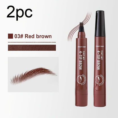 2pc Long-lasting, Smudge-proof, 24-hour Refined Look. Effortlessly Create Natural Mist-like Brows. Portable Design for Touch-ups Anytime, Anywhere. Excellent Value. A Refined Makeup Look Starts with Your Brows. Waterproof