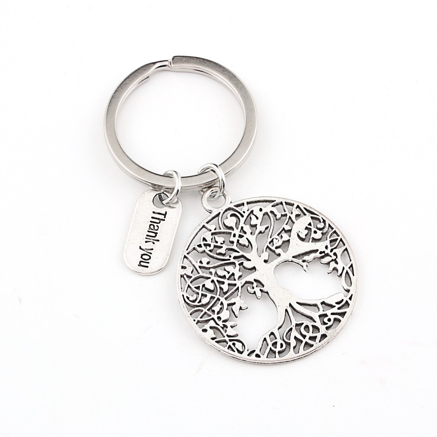 Tree of Life Nameplate Keychain