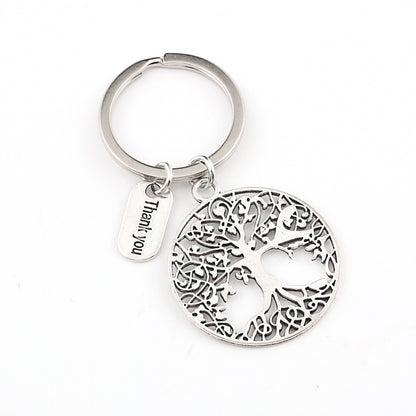 Tree of Life Nameplate Keychain