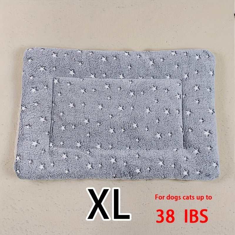 Dog Claw Love Printing Pattern Pet Nest Mat Four Seasons Universal Cat and Dog Floor Mat Comfortable and Pet Blanket 1pc