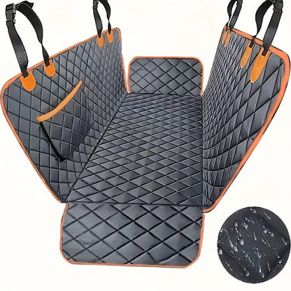 Manufacturer Direct Supply Hot-Selling Car Pet Mat/Dirt-Resistant Dog Car Mat with Seat Belt Slot/Cross-Border Direct Supply