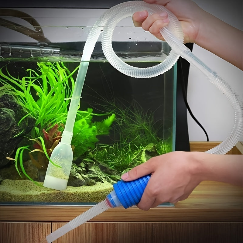 [Easy-to-use Aquarium Siphon] Easy-to-use Aquarium Siphon | 1 for Quick Water Changes & Gravel Cleaning