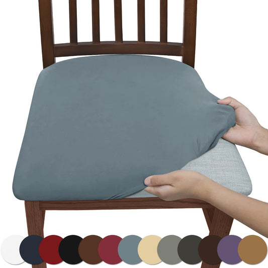 1pc of Solid Color Brushed High-Elastic Chair Cover, Easy And Elegant, Soft And Comfortable, And, Suitable for Protecting Chairs in Living And Dining Rooms (150Gsm)