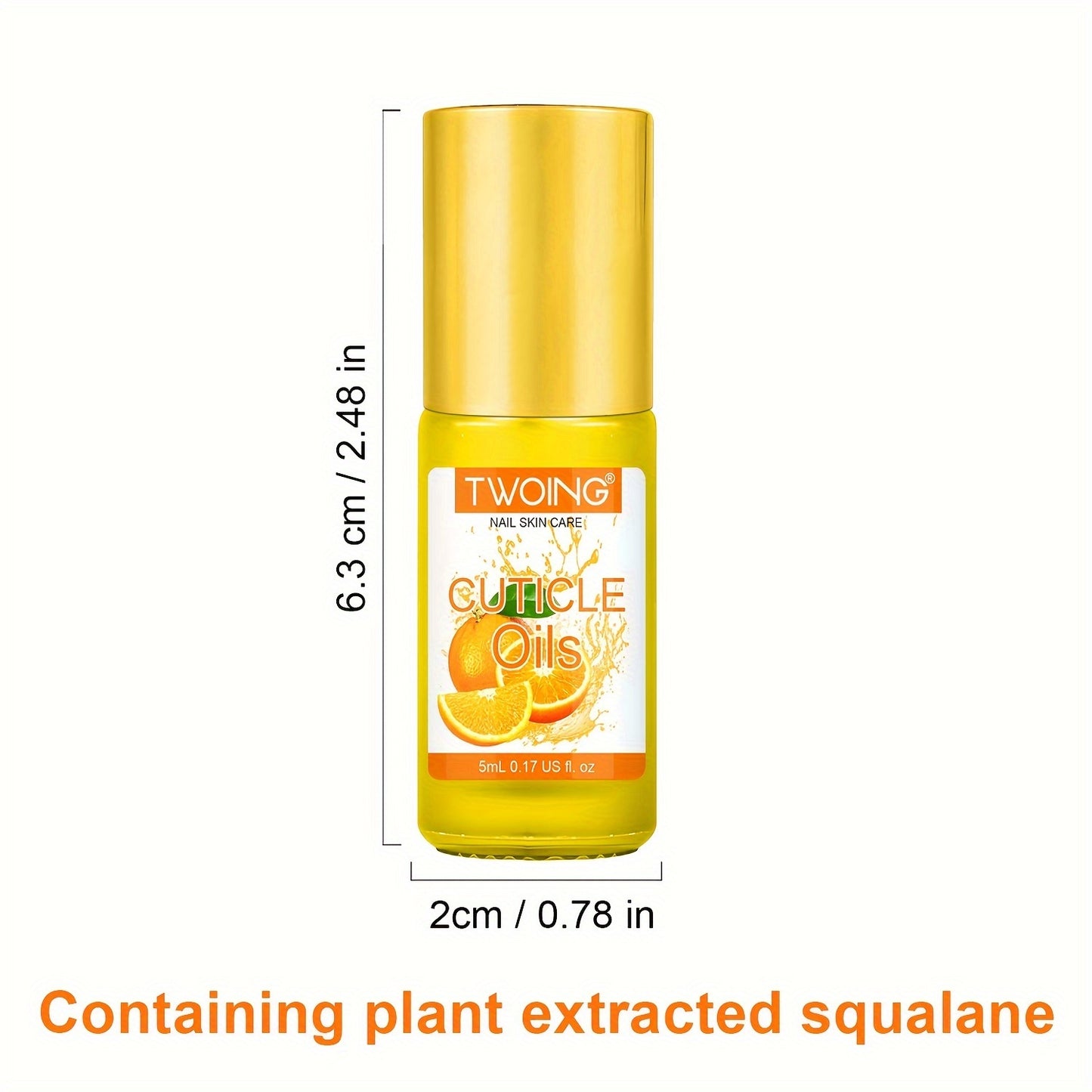 5ml Rose Nutrition Oil Cuticle Oil with Jojoba Oil for Natural Nail Care, Dead Skin and Damaged Nail Repair for Women Daily